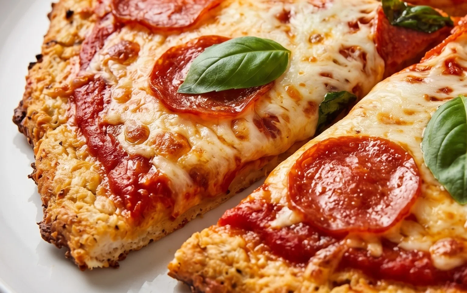 Chicken Crust Pizza (Low Carb + High Protein