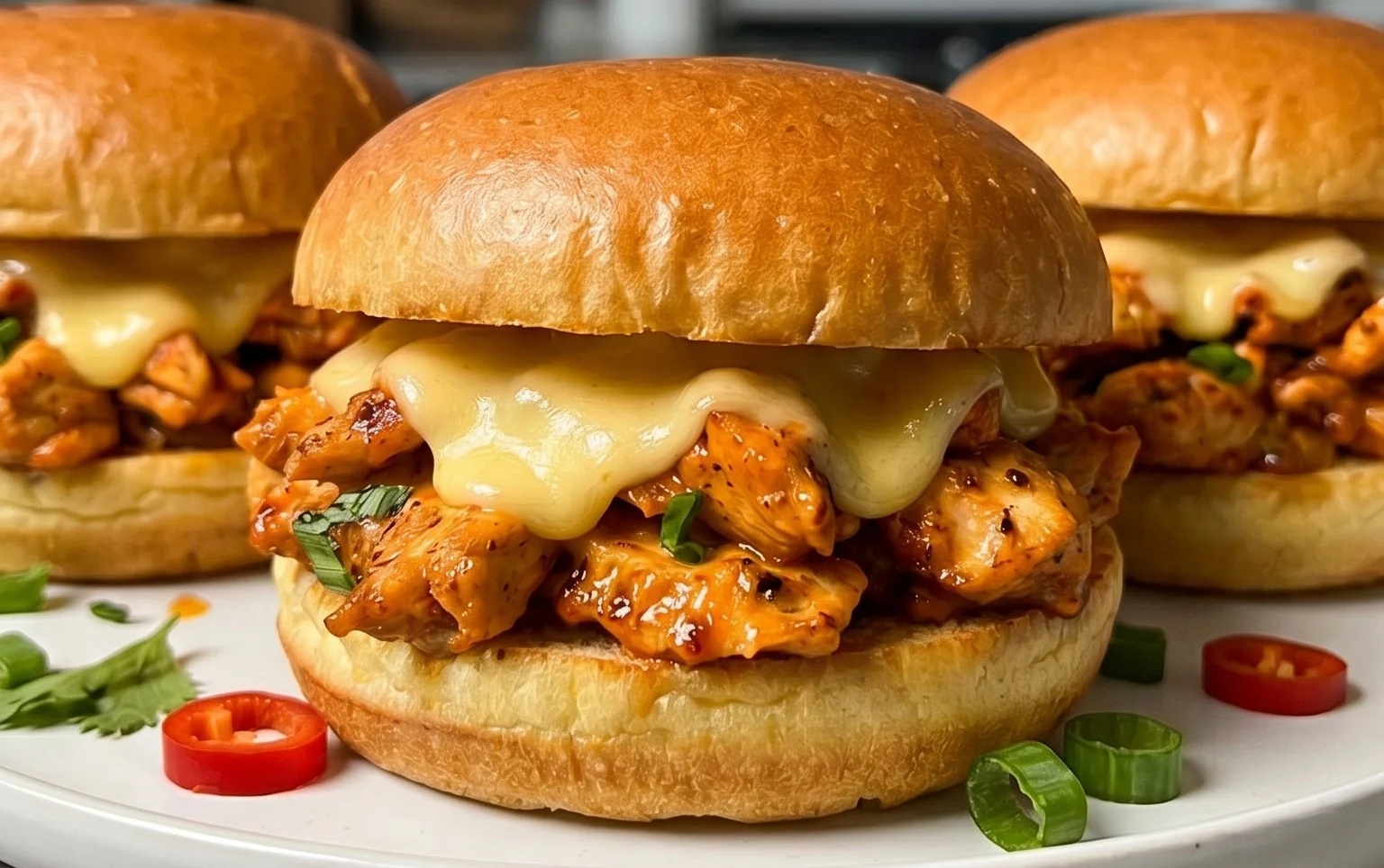 Cheesy Dynamite Chicken Buns