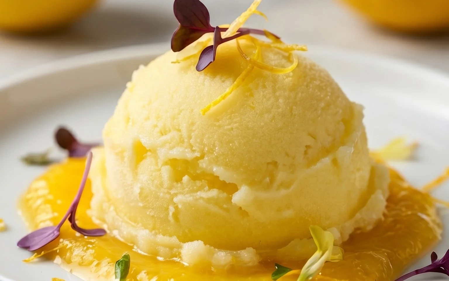 Lemon Sorbet