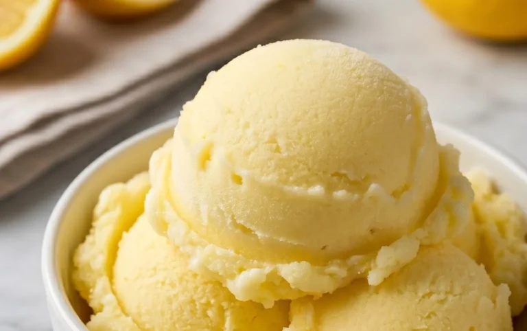 Lemon Sorbet