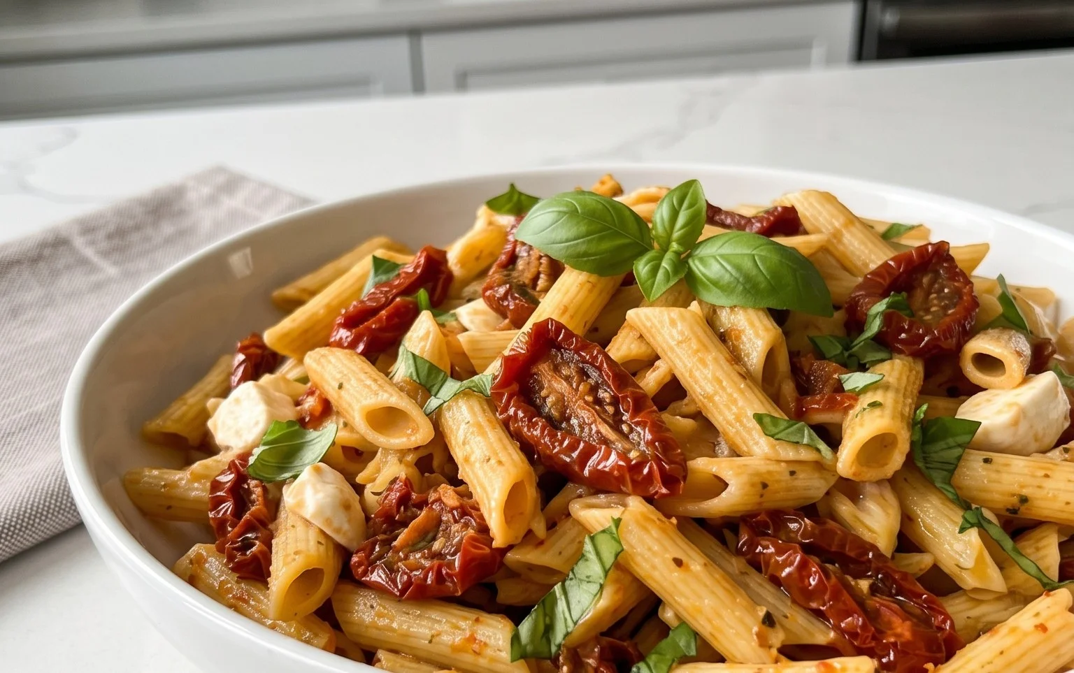 Sun Dried Tomato Pasta Salad