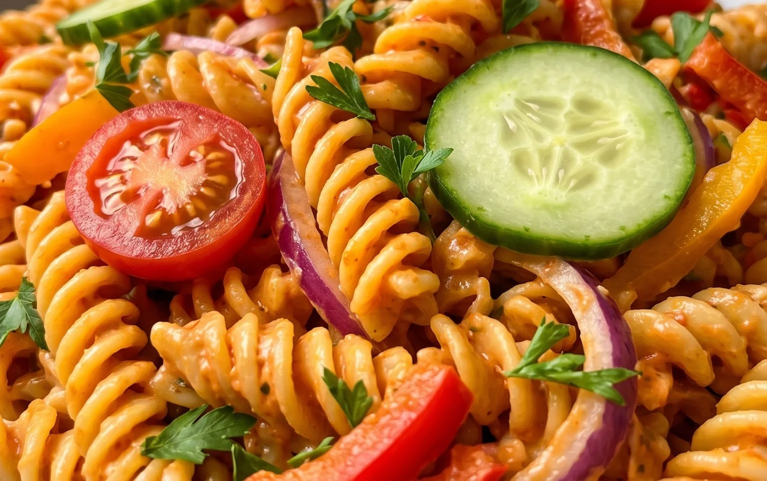 French Dressing Pasta Salad
