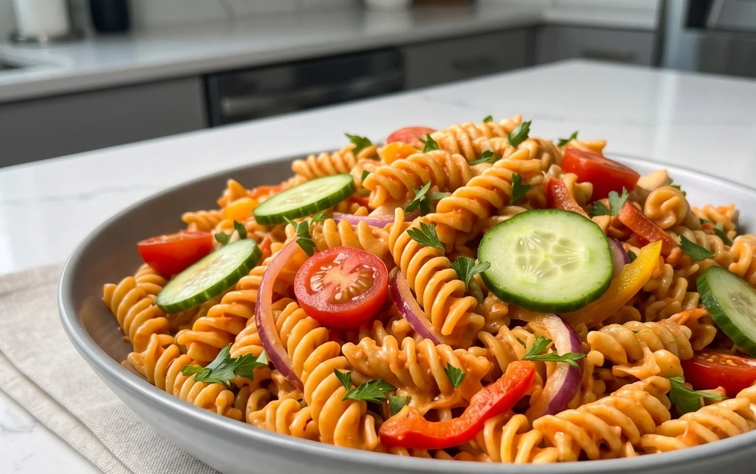 French Dressing Pasta Salad