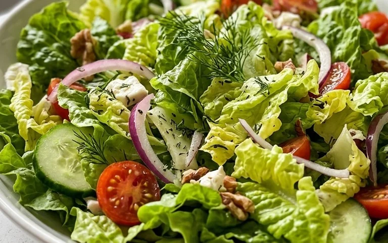 Maroulosalata (Greek Lettuce Salad)