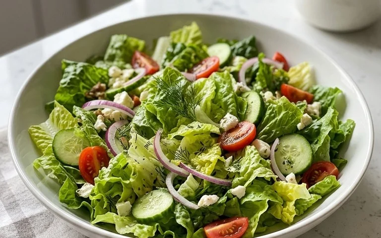 Maroulosalata (Greek Lettuce Salad)