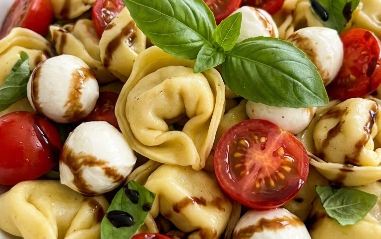 Tortellini Caprese Salad