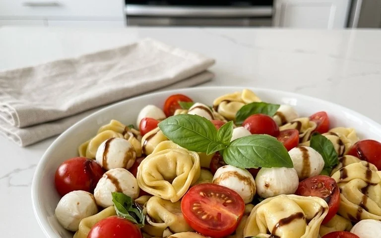 Tortellini Caprese Salad