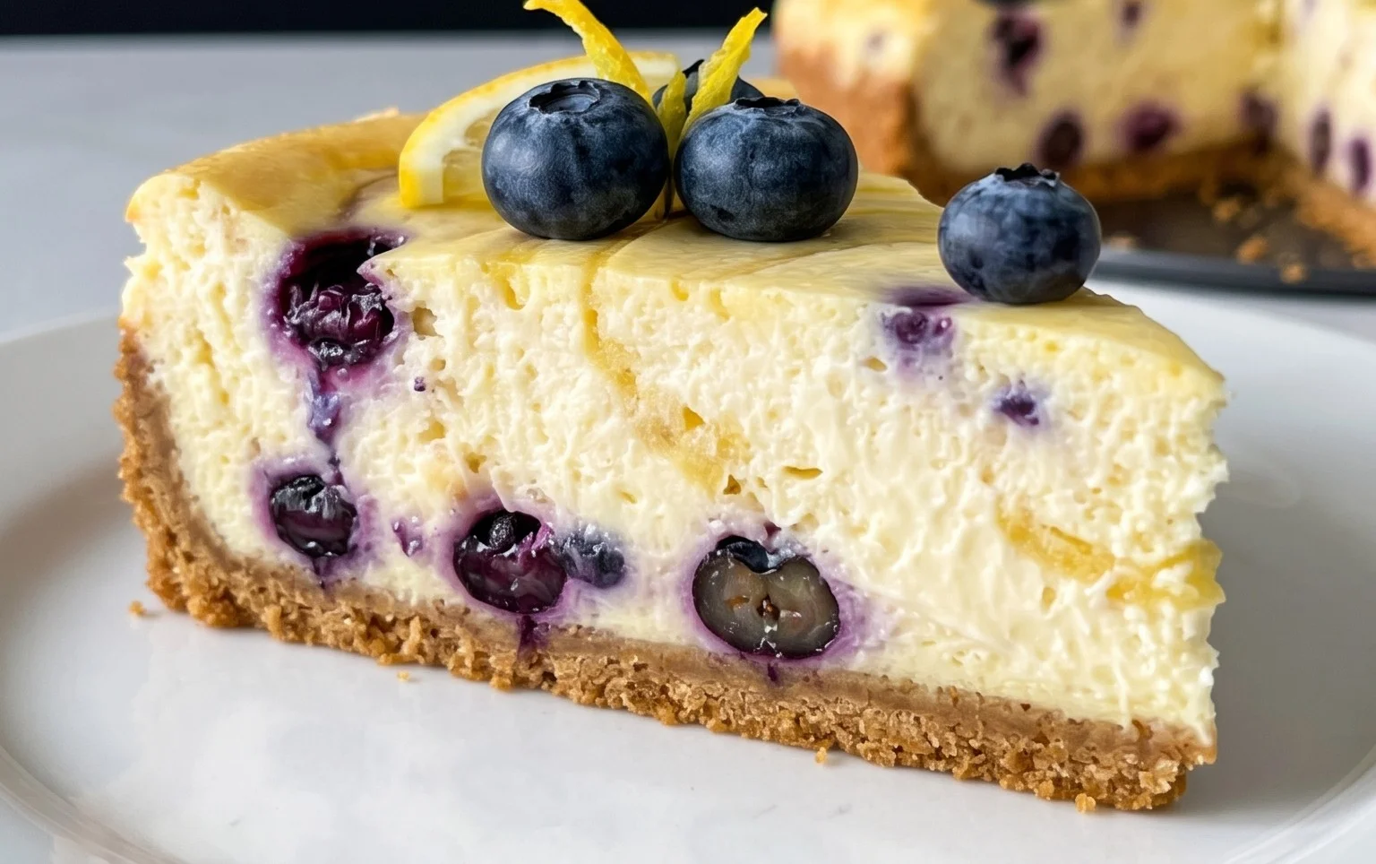 Lemon Blueberry Cheesecake