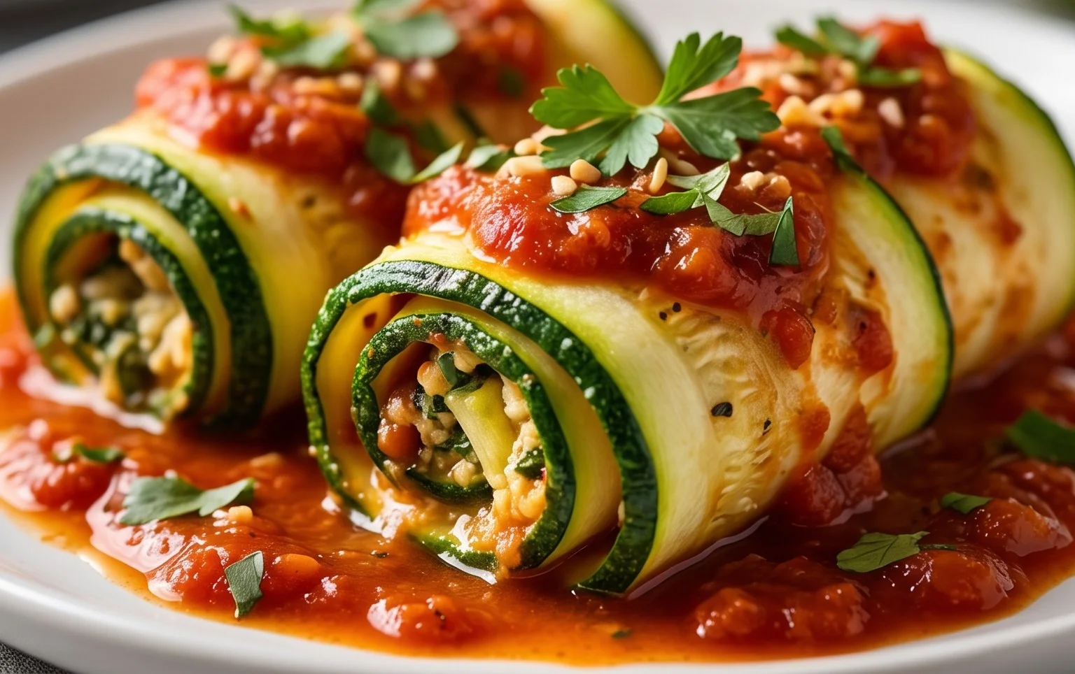 Vegan Zucchini Rollatini