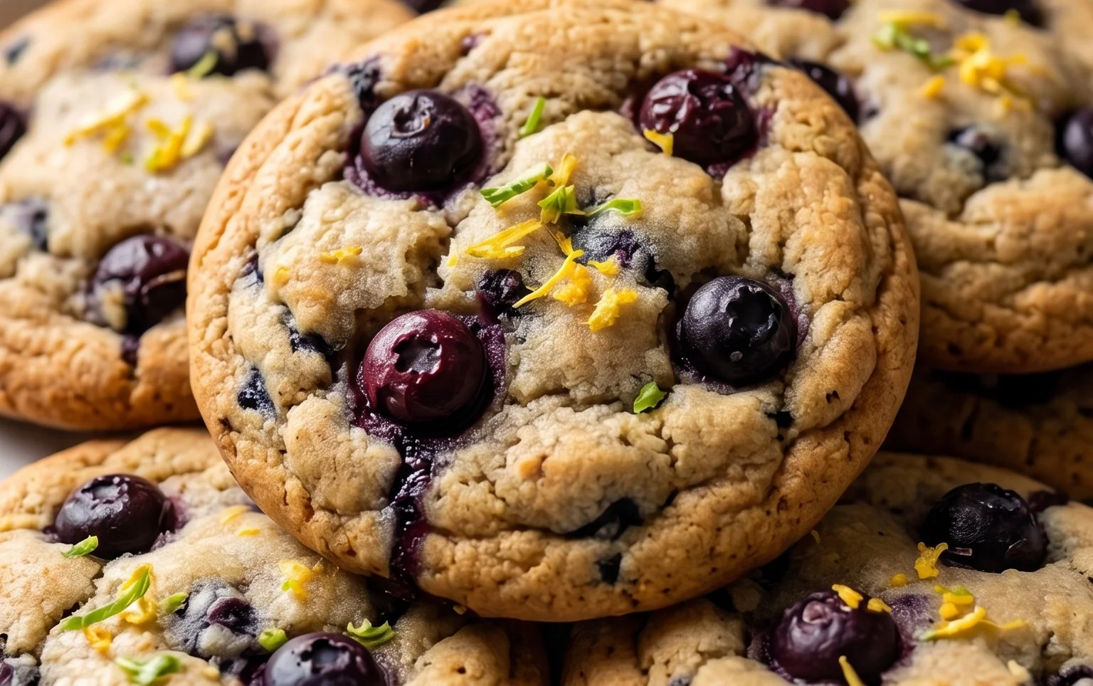 Best Ever Blueberry Cookies