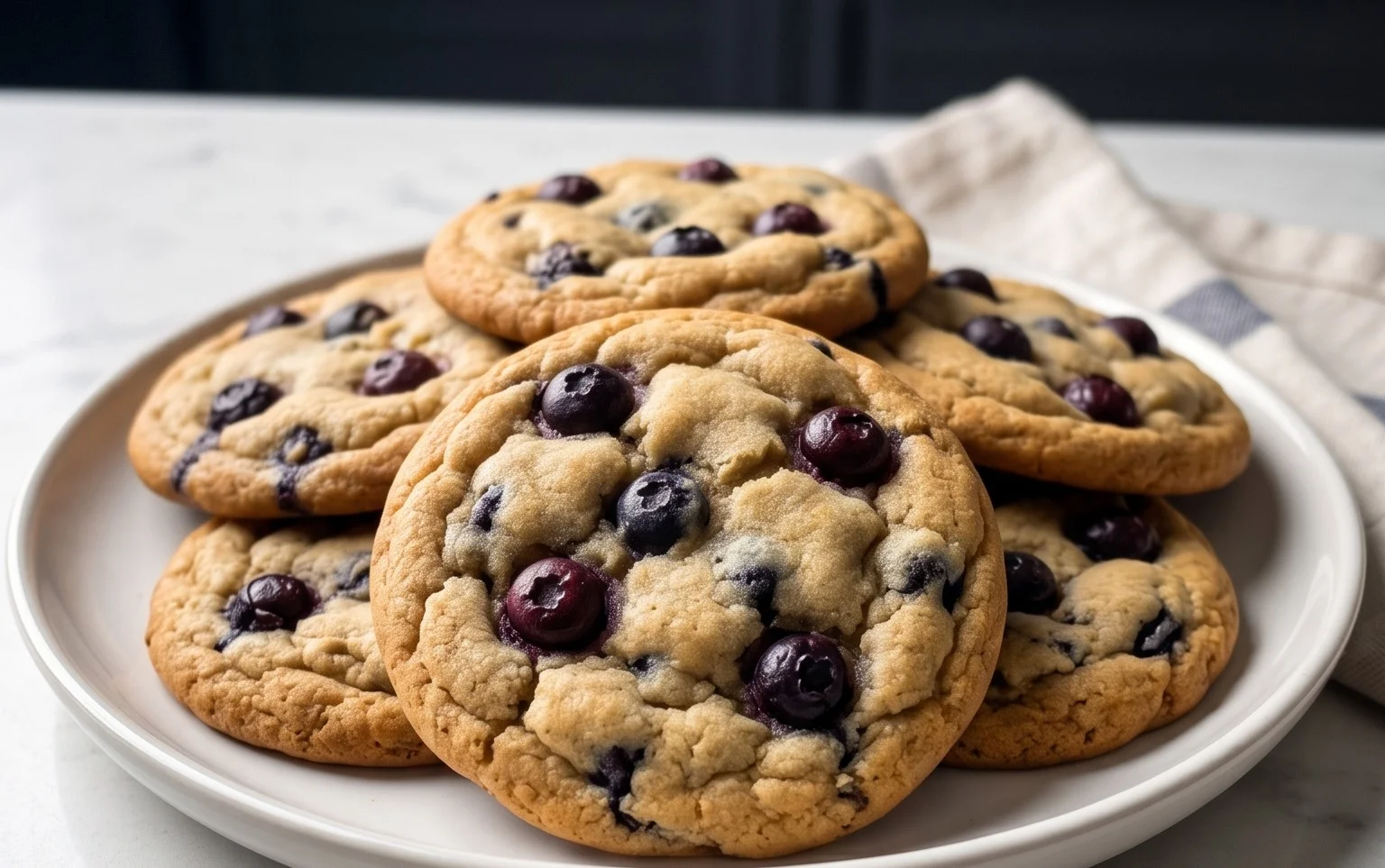 Best Ever Blueberry Cookies