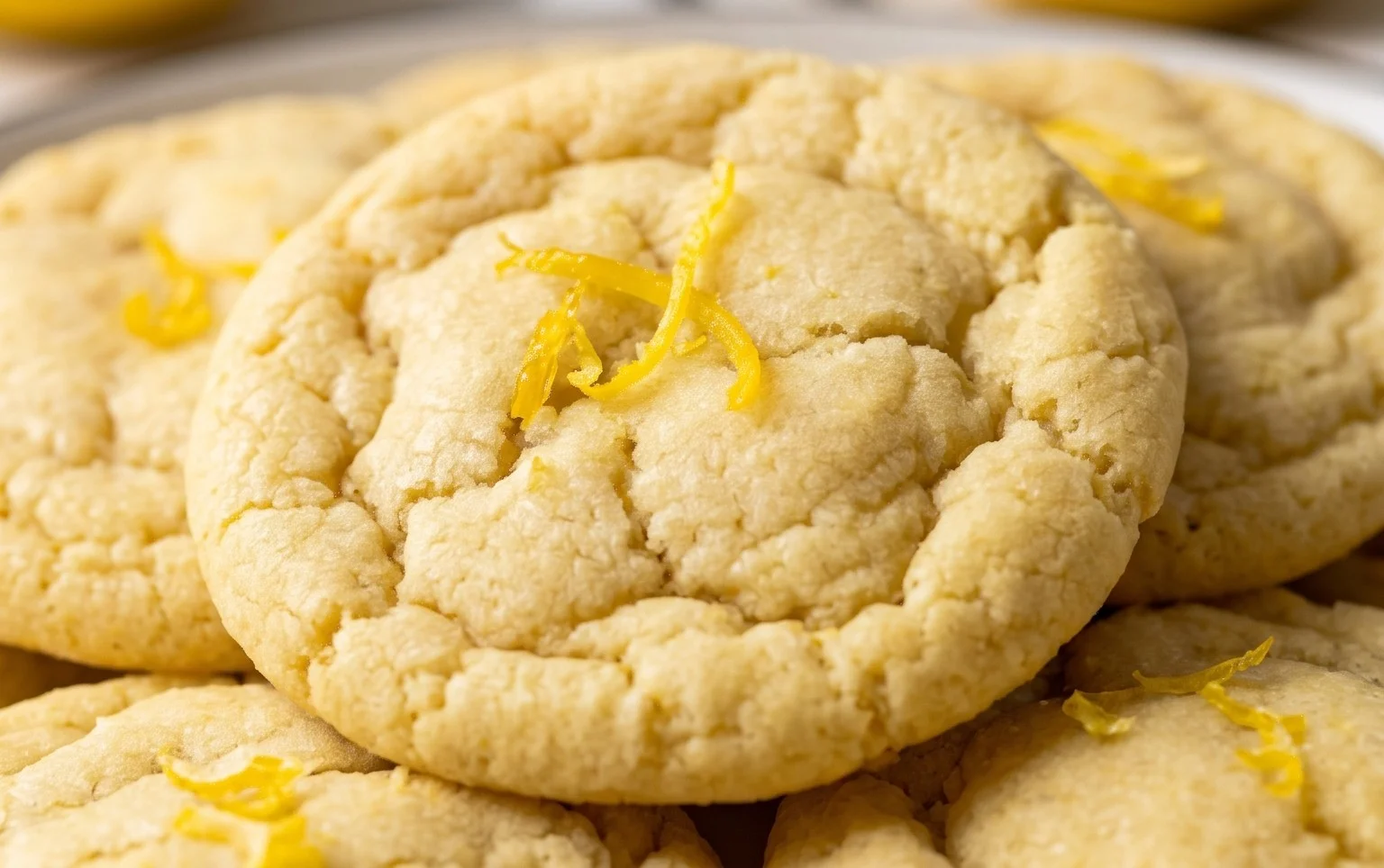 Soft & Chewy Lemon Cookies