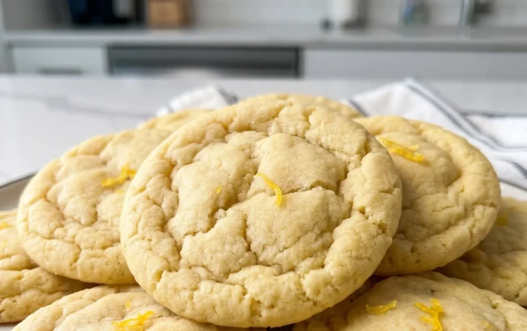 Soft & Chewy Lemon Cookies