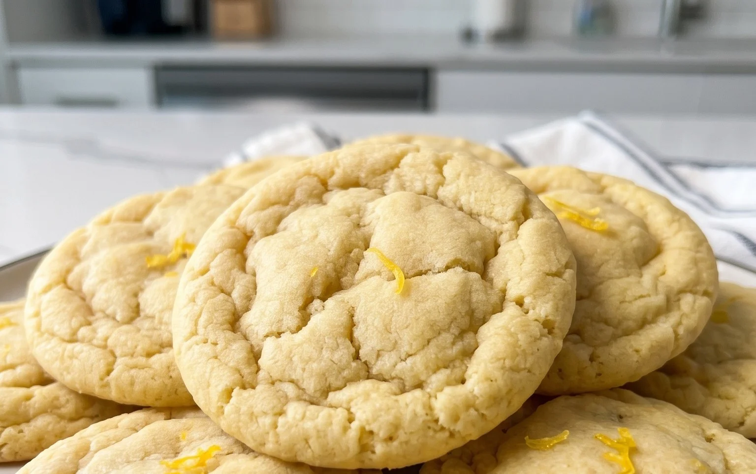 Soft & Chewy Lemon Cookies