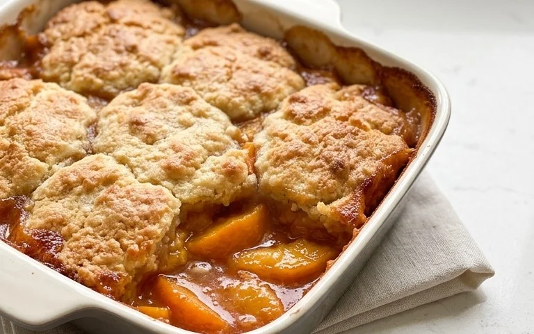 Fresh Peach Cobbler