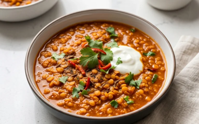 Spicy Red Lentil Curry