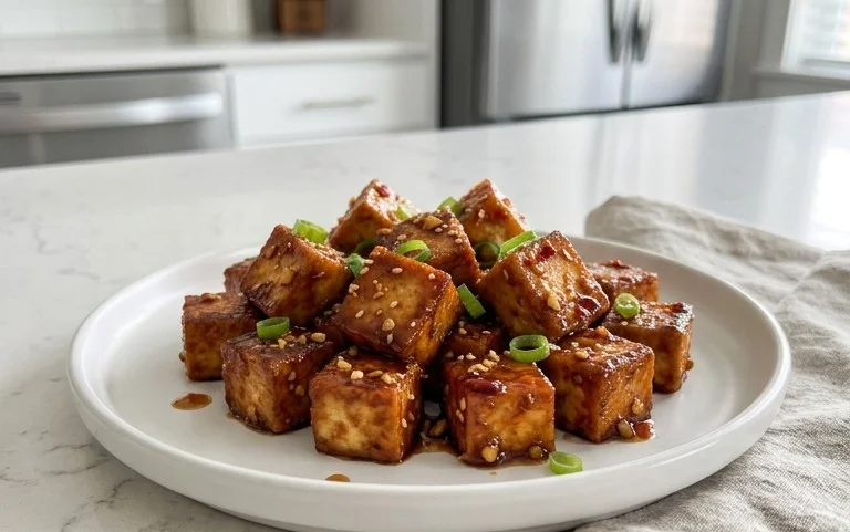 Honey Garlic Tofu