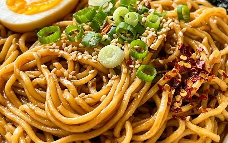 Easy Saucy Ramen Noodles