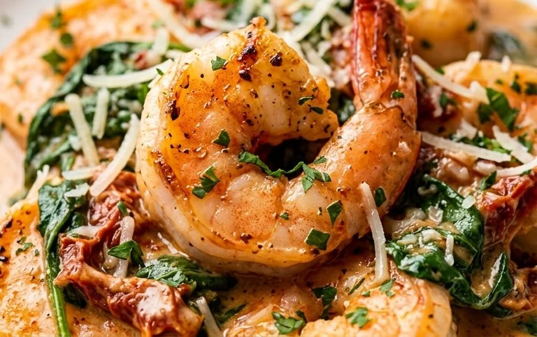 Tuscan Shrimp (One-Pan, 30-Minute Dinner)