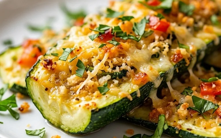 Baked Parmesan Zucchini