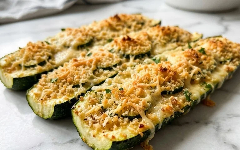 Baked Parmesan Zucchini