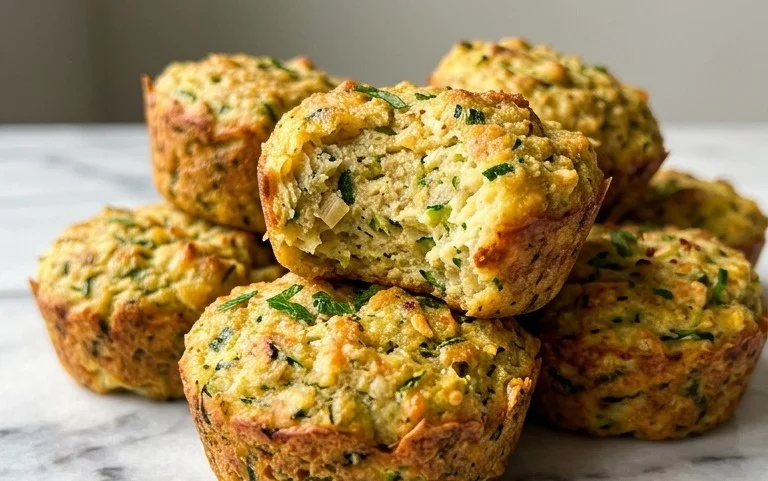 Zucchini Garlic Bites