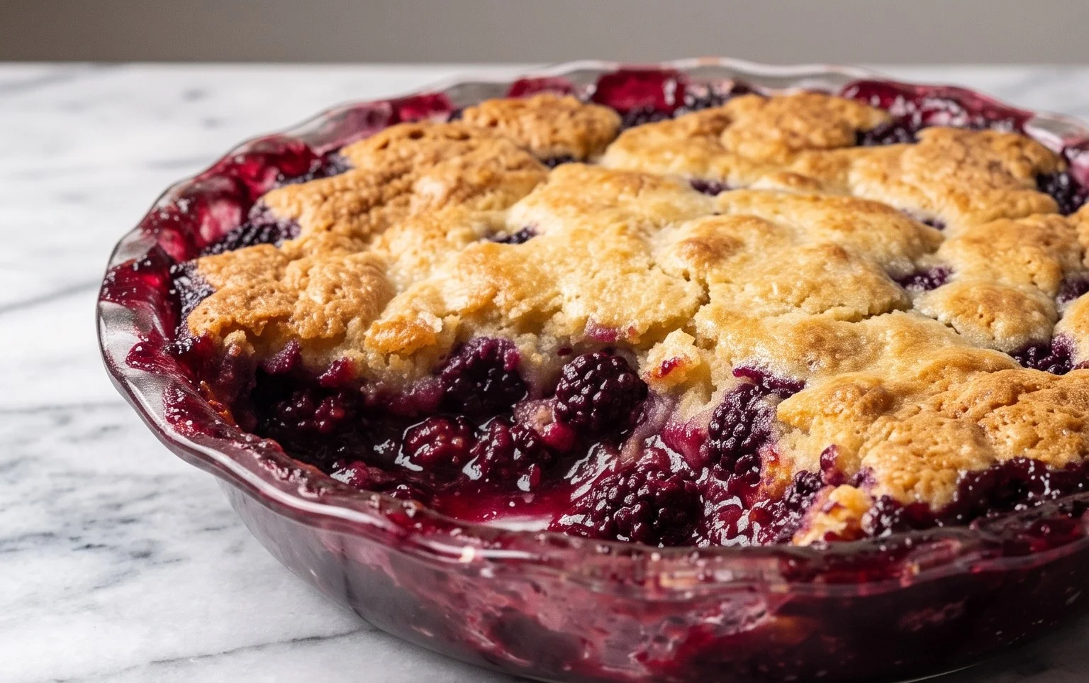 The Pioneer Women's Blackberry Cobbler