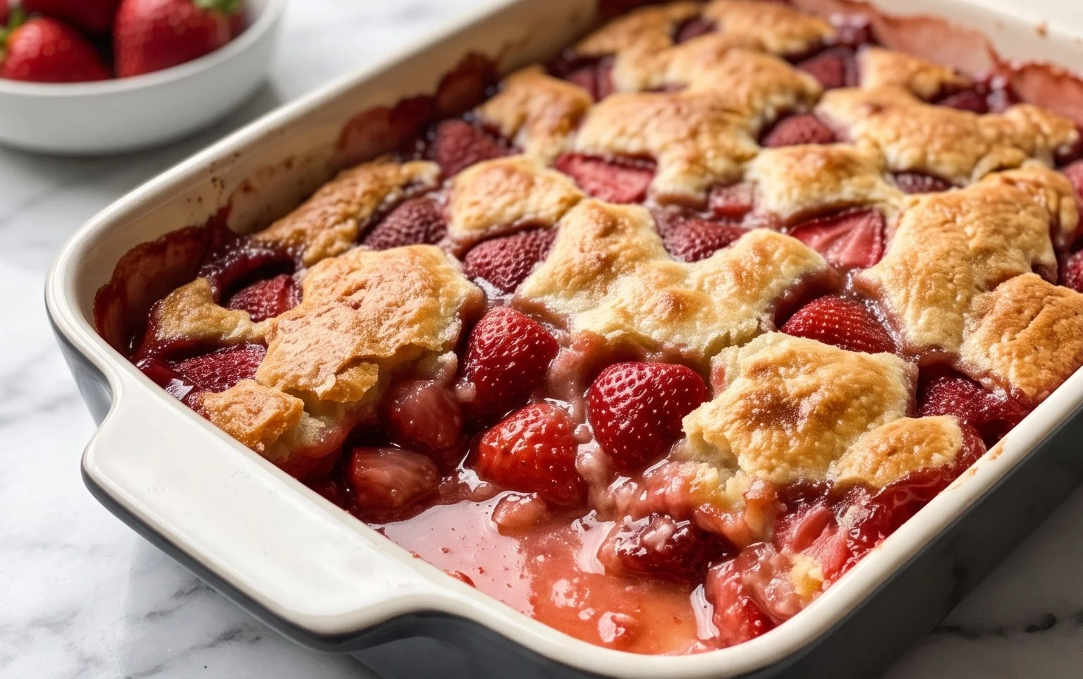 Strawberry Cobbler