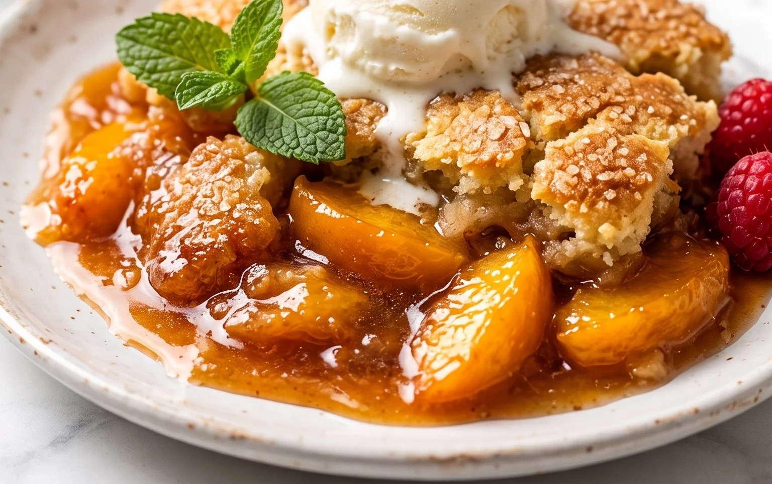 Peach Cobbler
