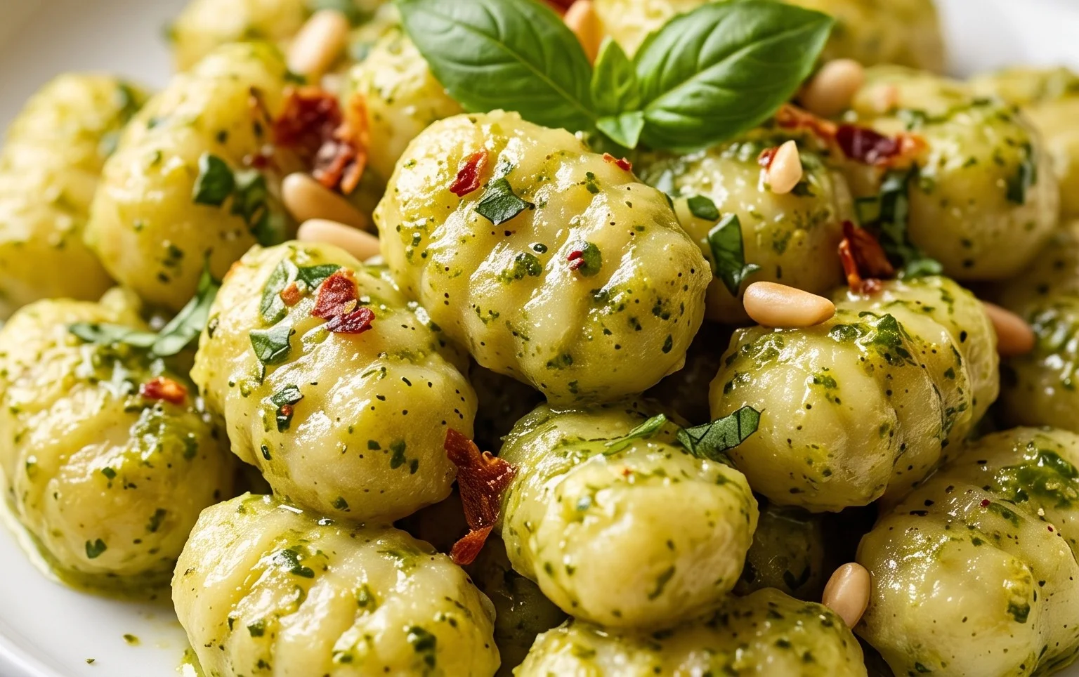 Creamy Pesto Gnocchi