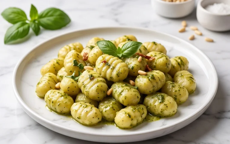 Creamy Pesto Gnocchi