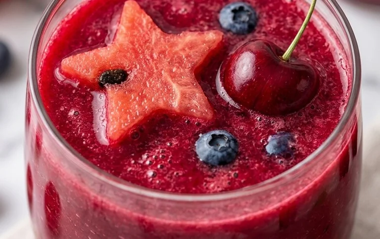 Watermelon Cherry Berry Beet Juice