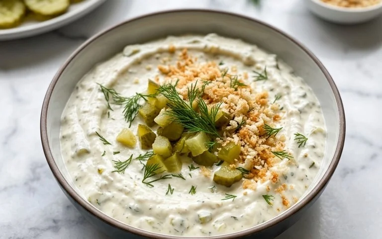 Easy Fried Pickle Dip (Dairy-Free Option)