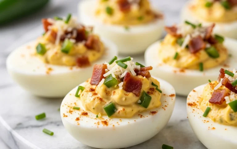 Jalapeno Popper Deviled Eggs