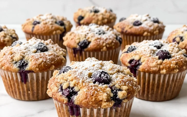 Homemade Blueberry Muffins