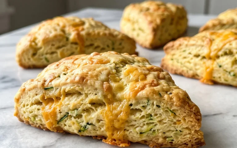 Zucchini Cheddar Scones