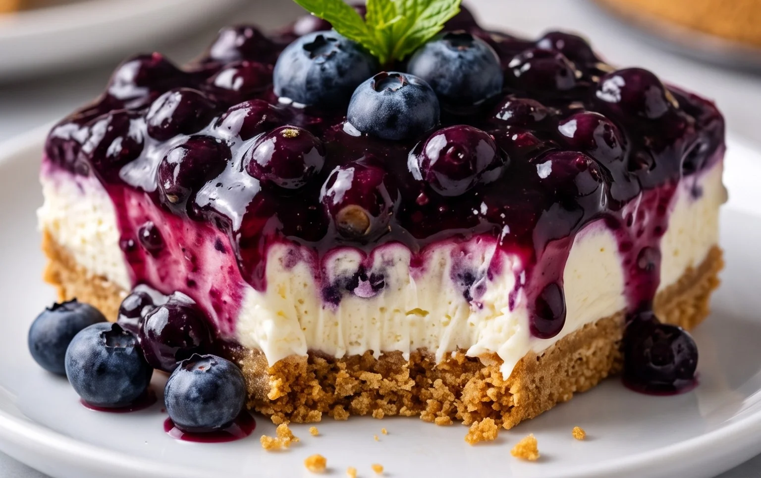 No-Bake Blueberry Yum Yum