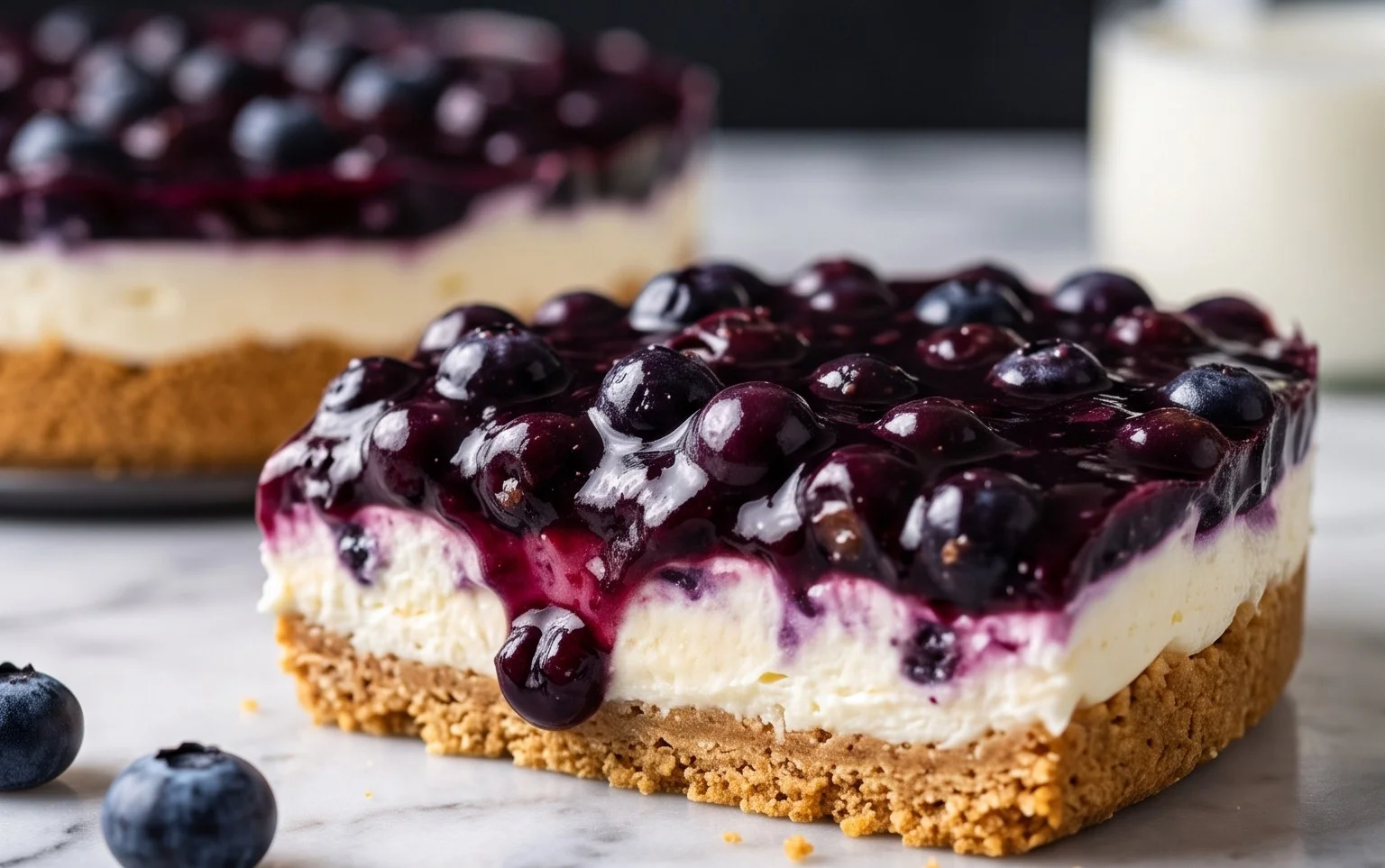 No-Bake Blueberry Yum Yum