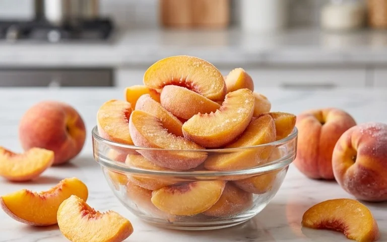Freezing Peaches, How to Easily Freeze Peaches