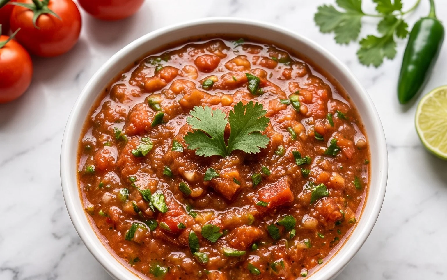 Blender Salsa (Restaurant Style Salsa)
