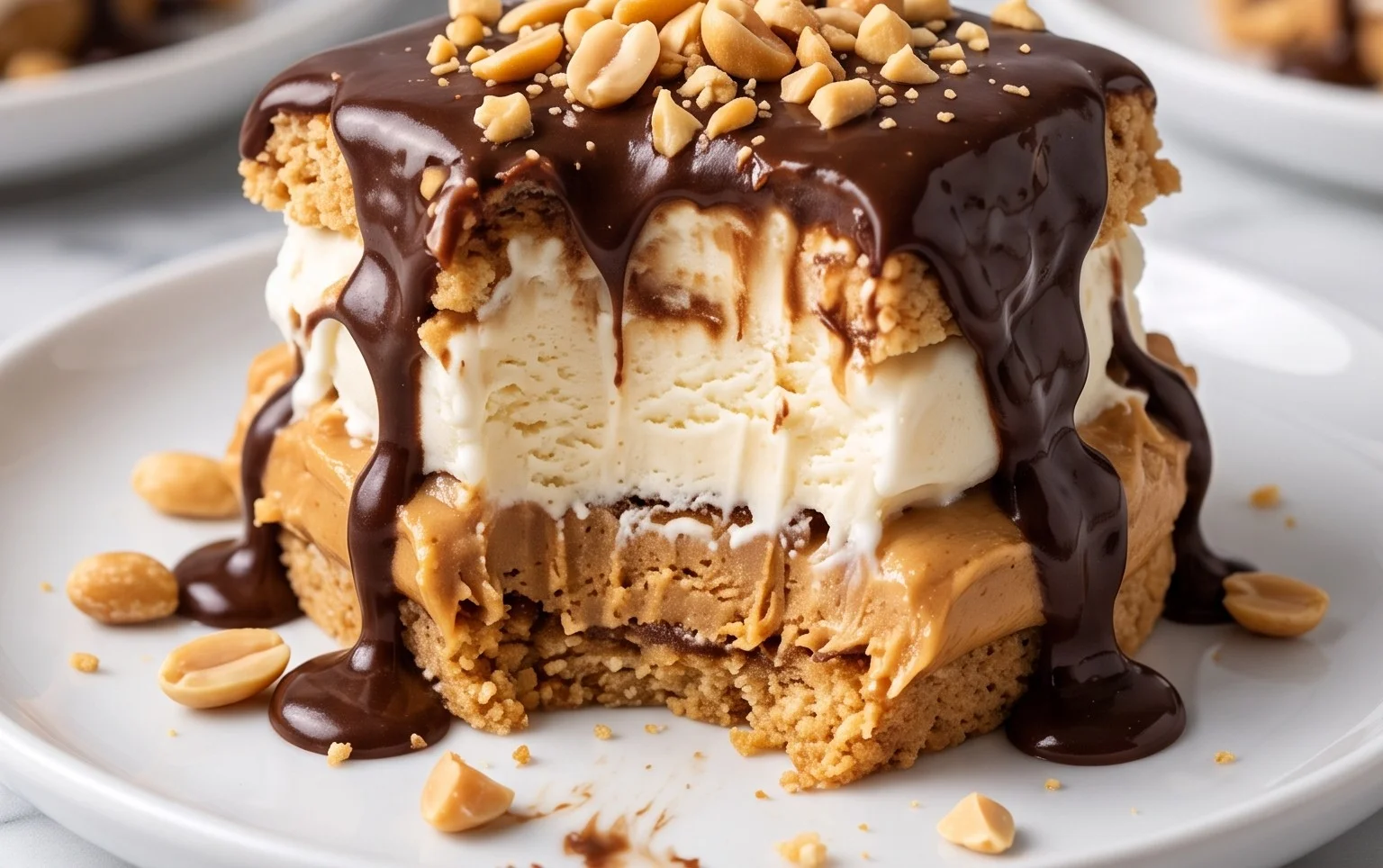 Buster Bar Ice Cream Dessert
