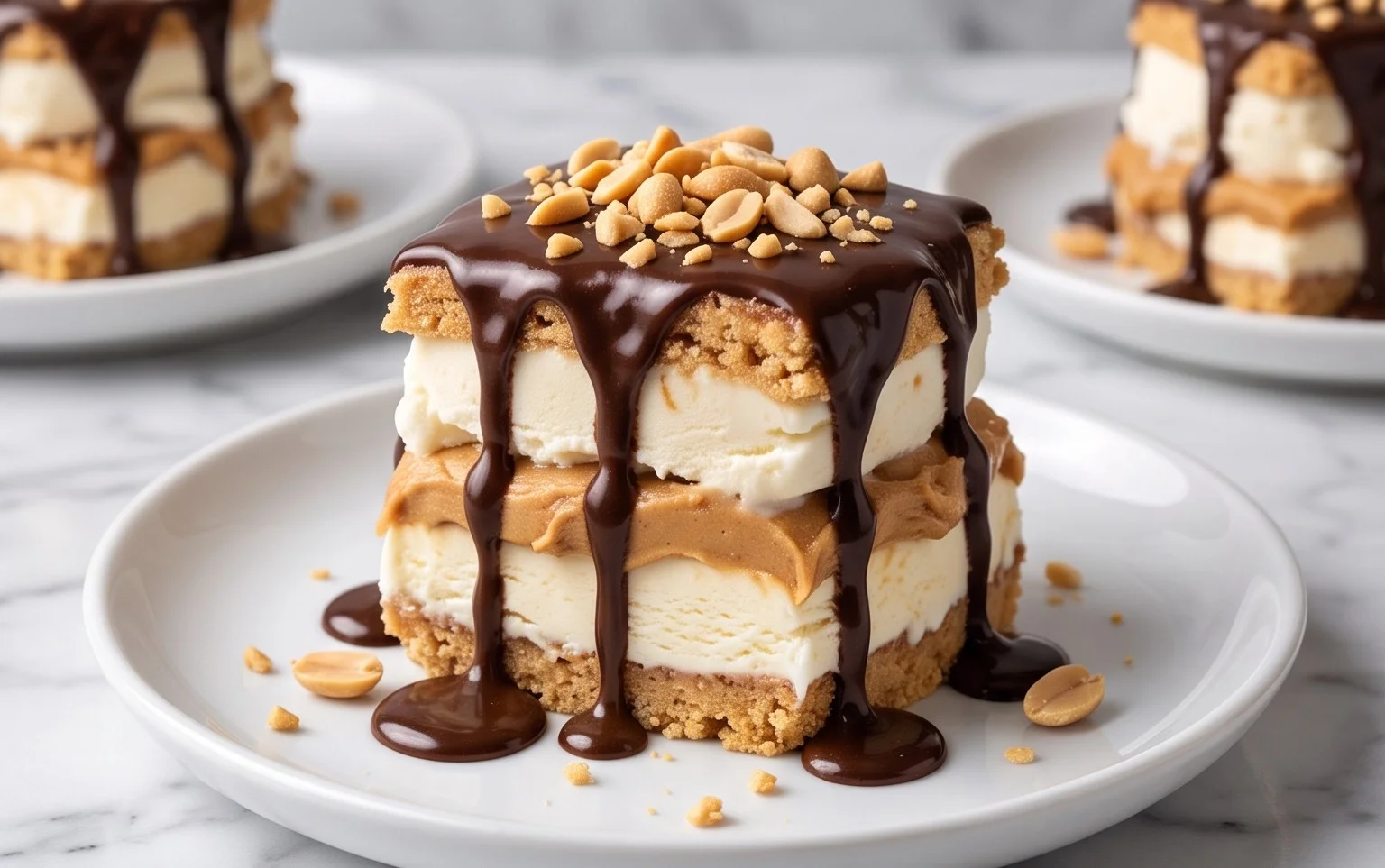 Buster Bar Ice Cream Dessert