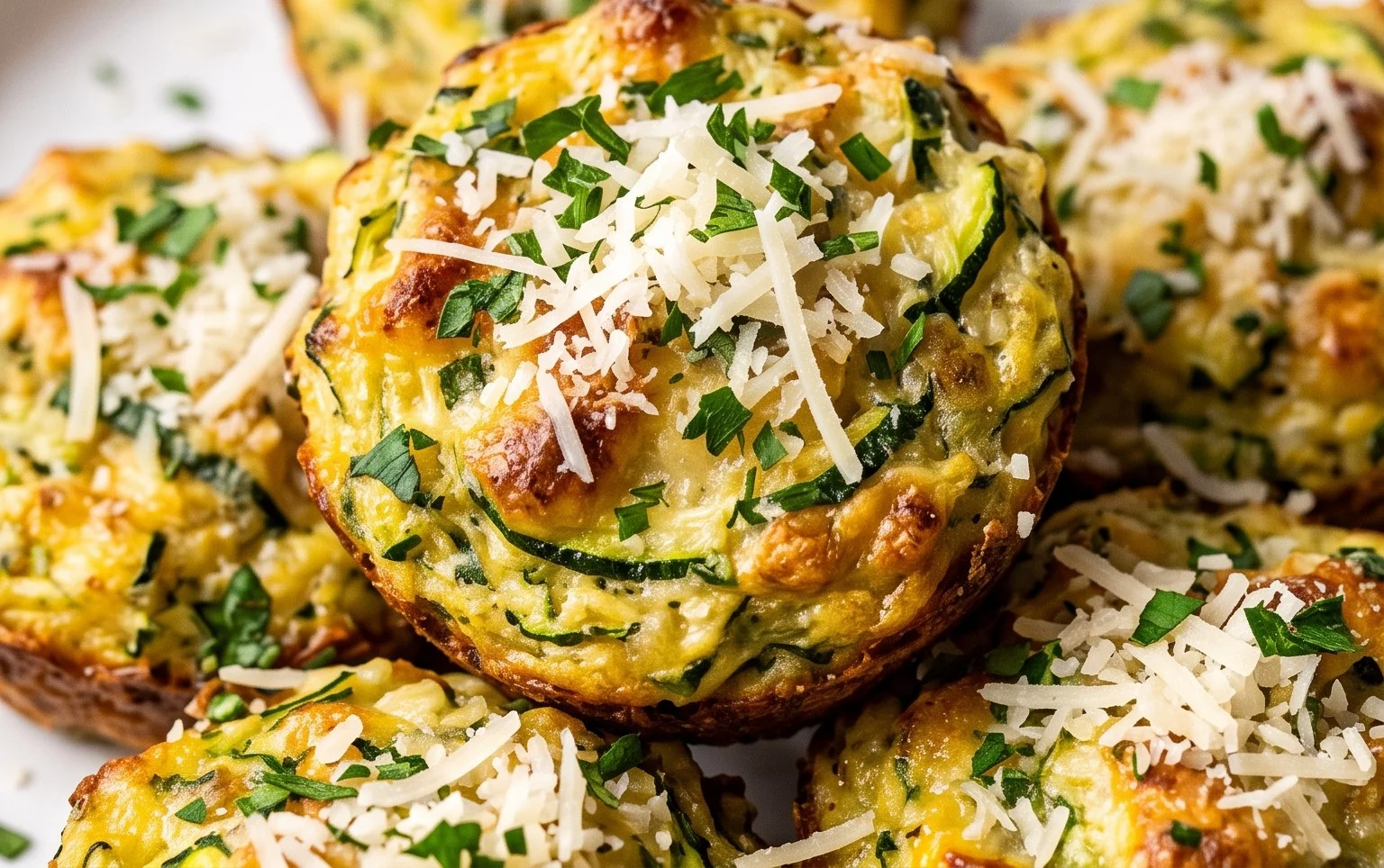 Zucchini Garlic Bites