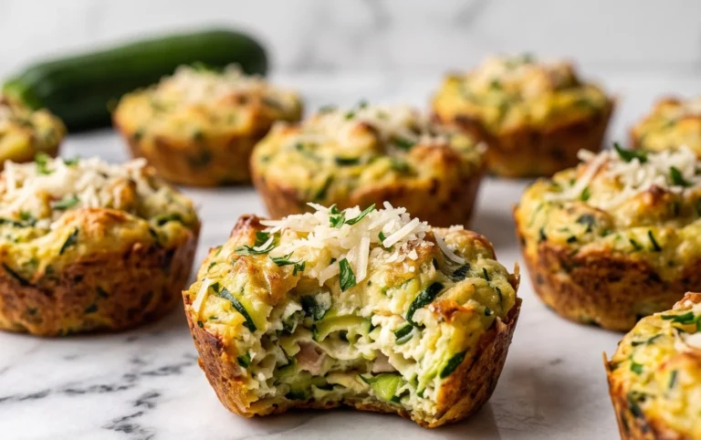 Zucchini Garlic Bites