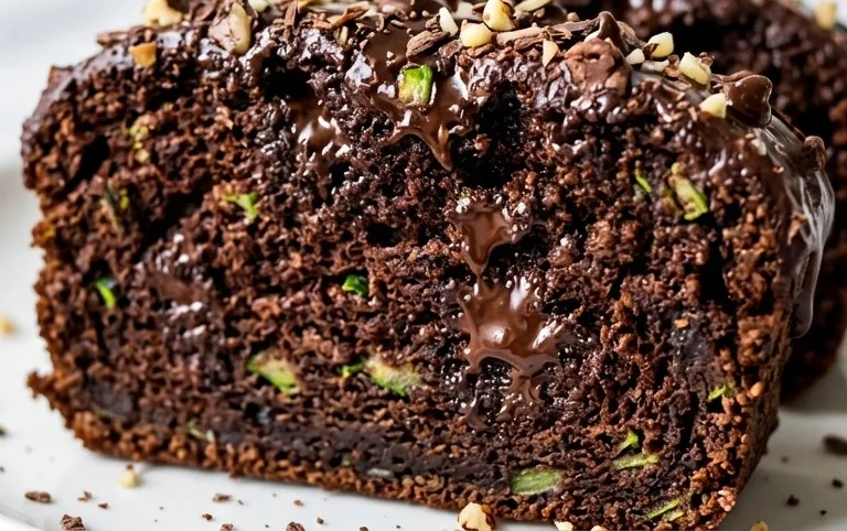 Double Dark Chocolate Zucchini Bread