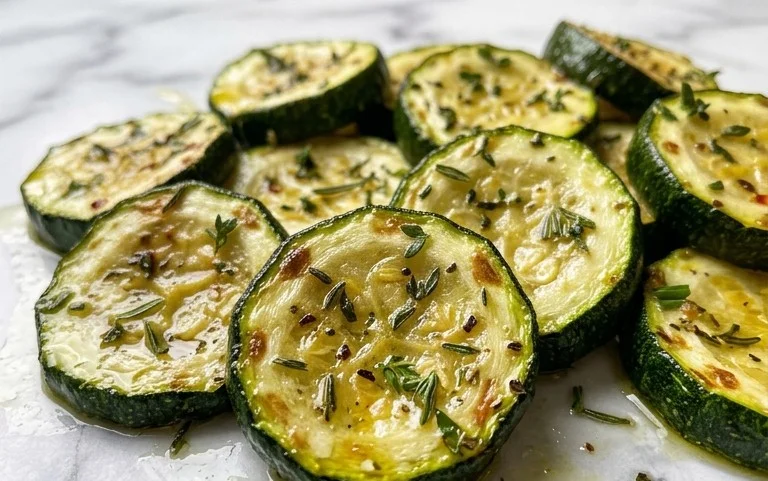 Simple Herb-Infused Roasted Zucchini Recipe