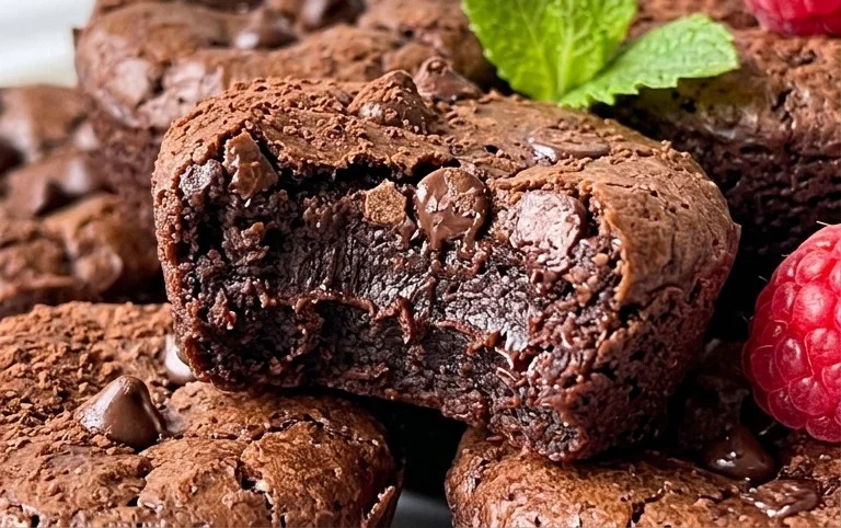 Chocolate Black Bean Brownie Bites