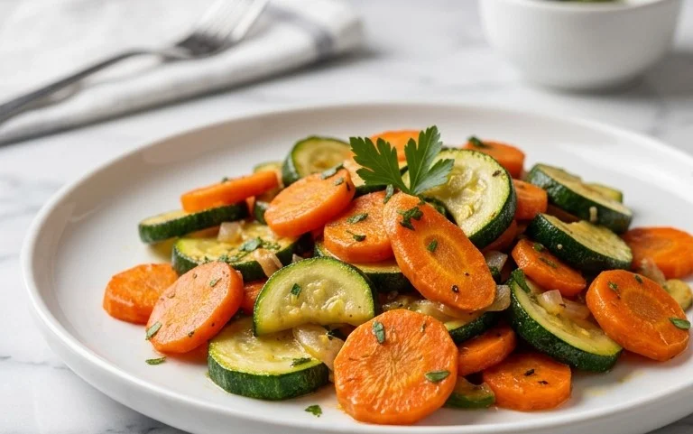 Sautéed Carrots And Zucchini Recipe