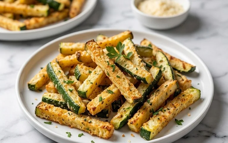 Baked Parmesan Zucchini Fries