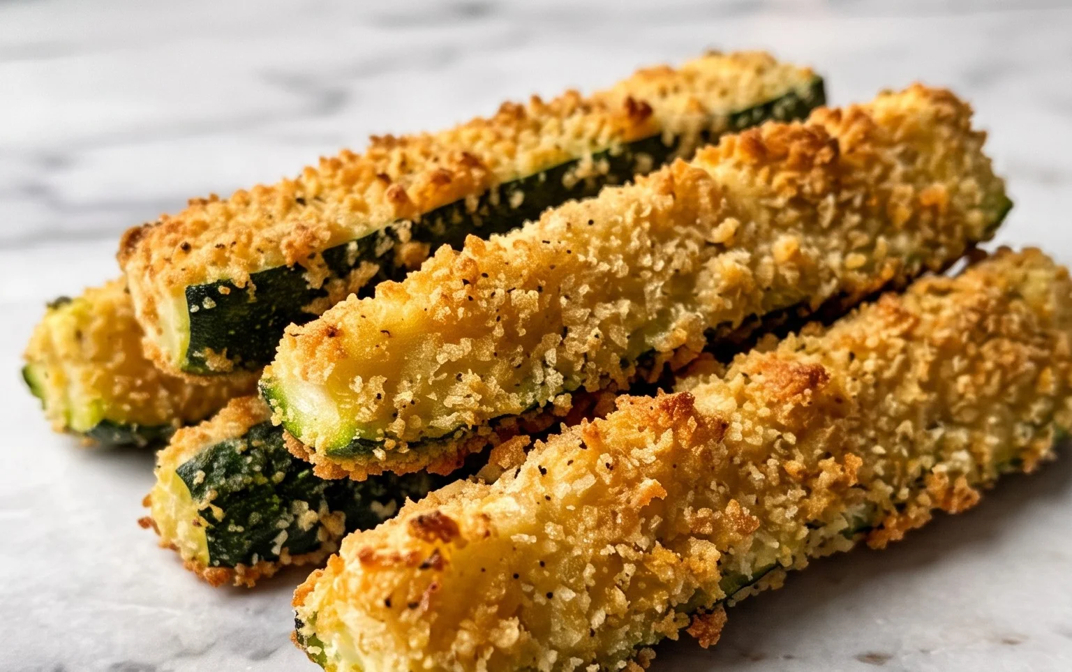 Baked Zucchini Sticks (Oven or Air Fryer)
